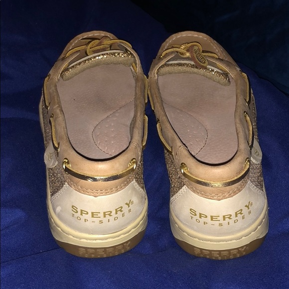 Gold Sperrys - Picture 5 of 5
